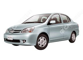 Ворсовые коврики на Toyota Platz 1999 - 2005
