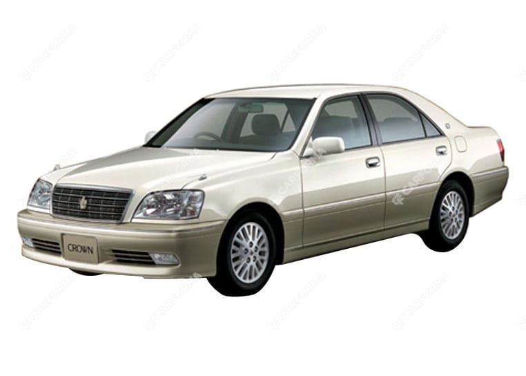 Ворсовые коврики на Toyota Crown (S170) 1999 - 2007
