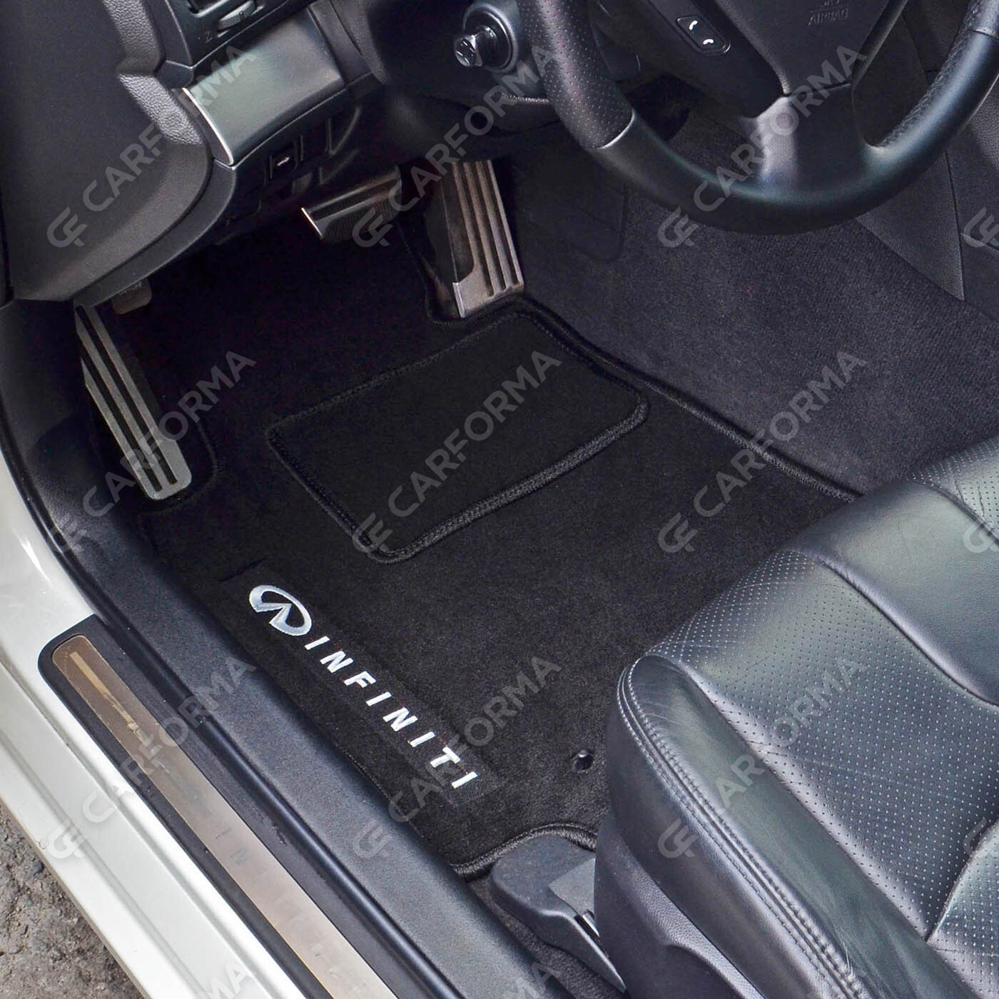 Ворсовые коврики на Infiniti G IV Седан 2006&nbsp;-&nbsp;2014 в Казани