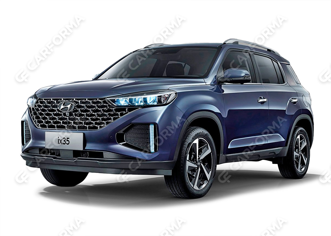 Ворсовые коврики на Hyundai ix35 II 2017&nbsp;-&nbsp;2023 в Казани