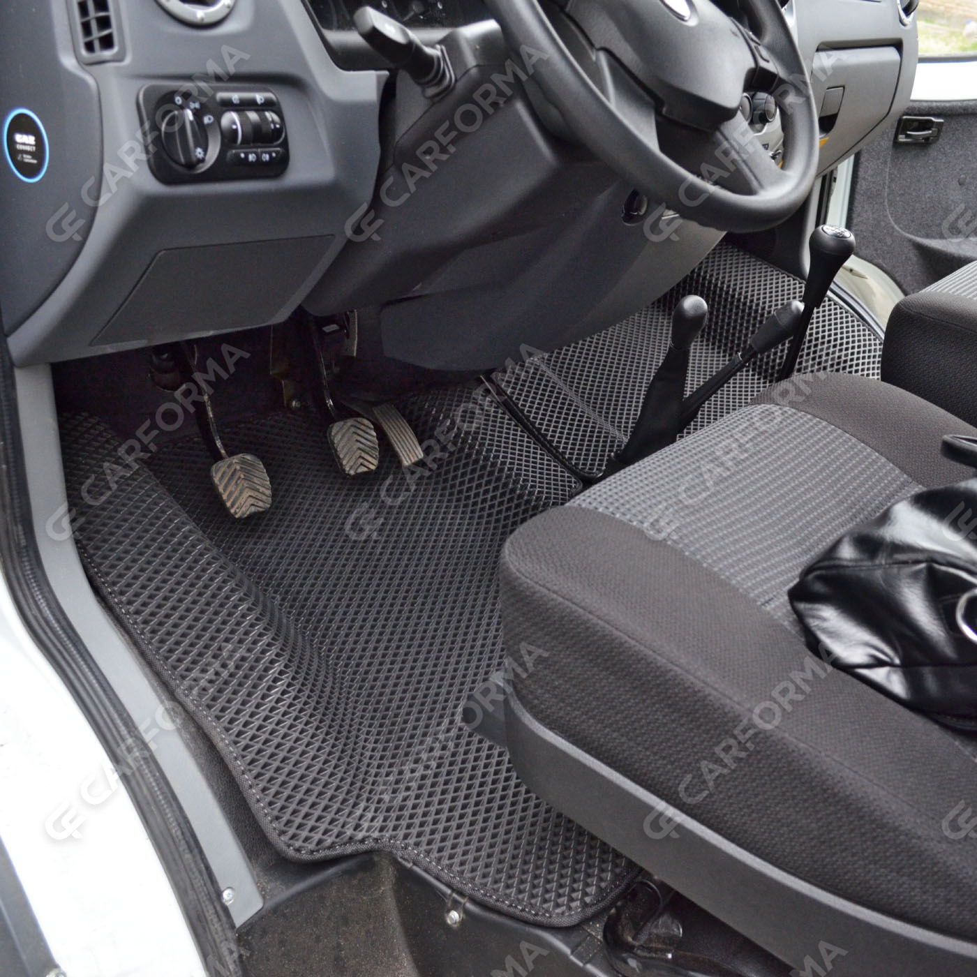 Ворсовые коврики на ГАЗ Соболь Комби грузопассажирский 1998&nbsp;-&nbsp;2026 в Казани