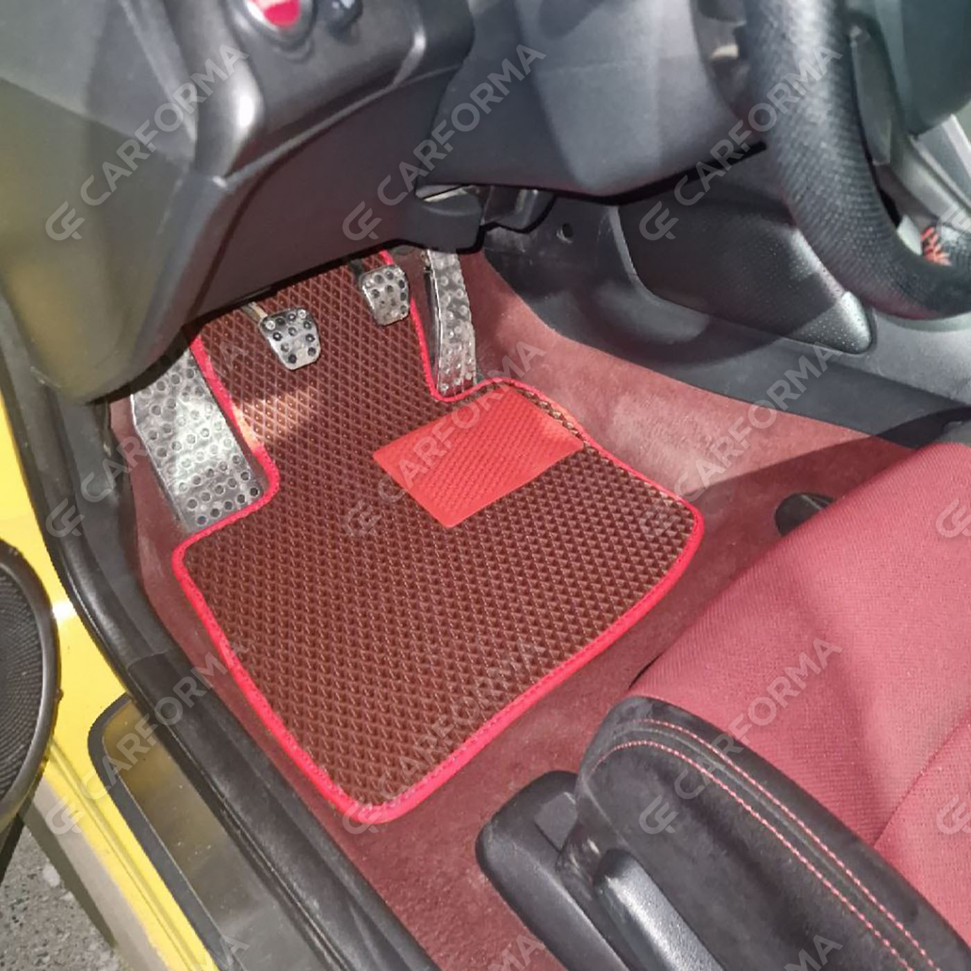 Ворсовые коврики на Honda Civic VIII 3d 2006&nbsp;-&nbsp;2011 в Казани