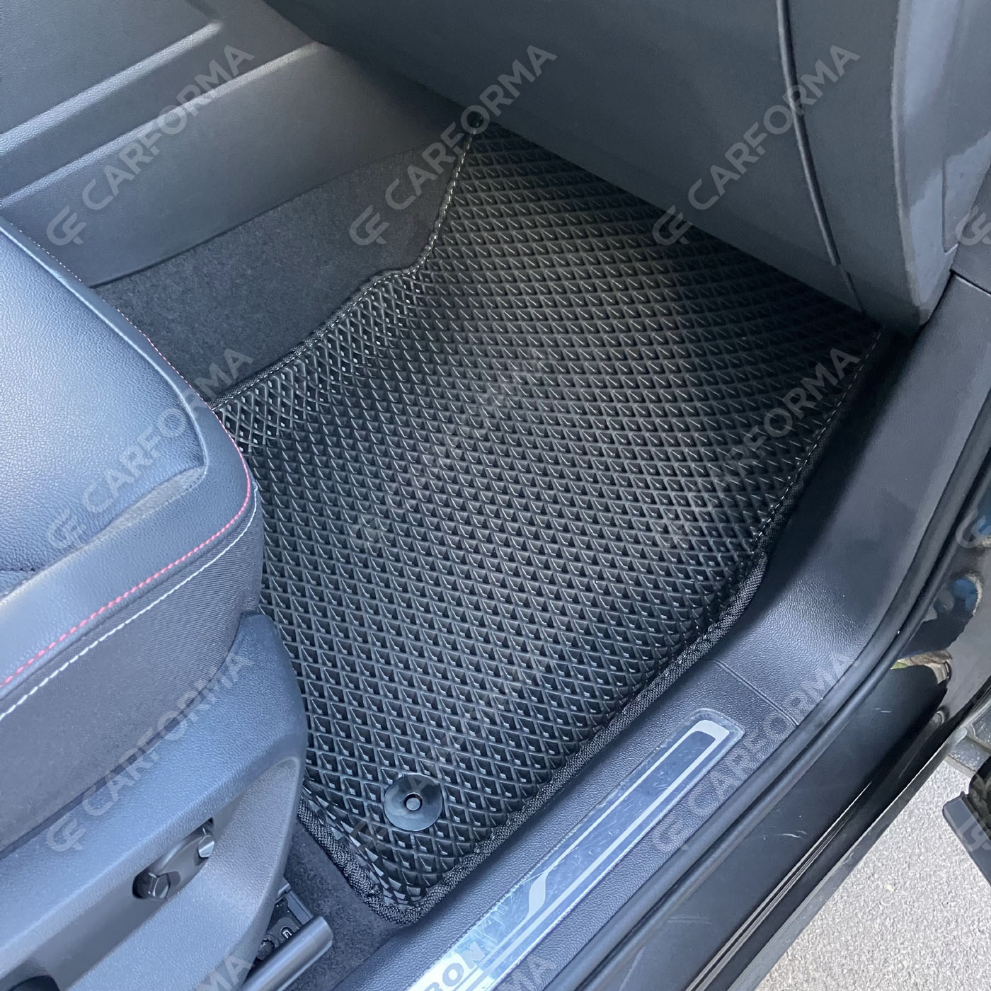 Водительские ворсовые коврики Volkswagen Tayron 2018&nbsp;-&nbsp;2026 в Казани