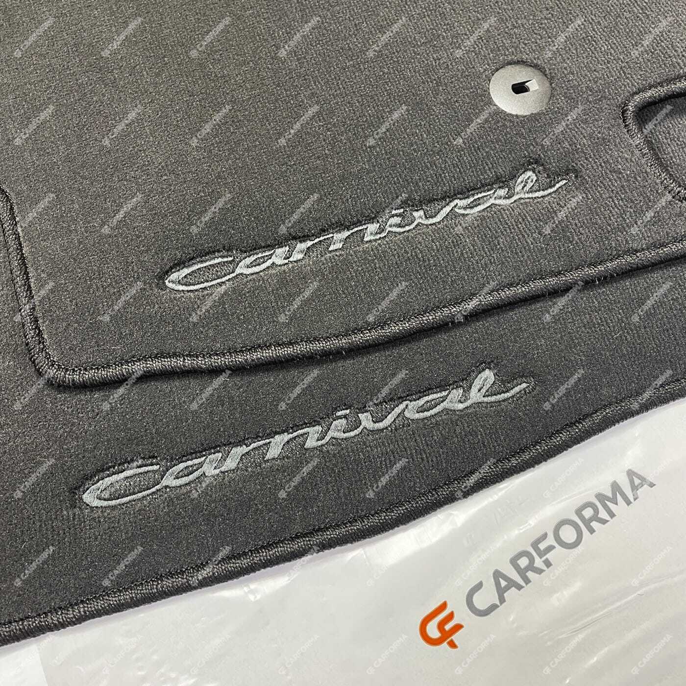 EVA коврики на KIA Carnival IV 7 мест без оттоманок 2020&nbsp;-&nbsp;2025 в Казани