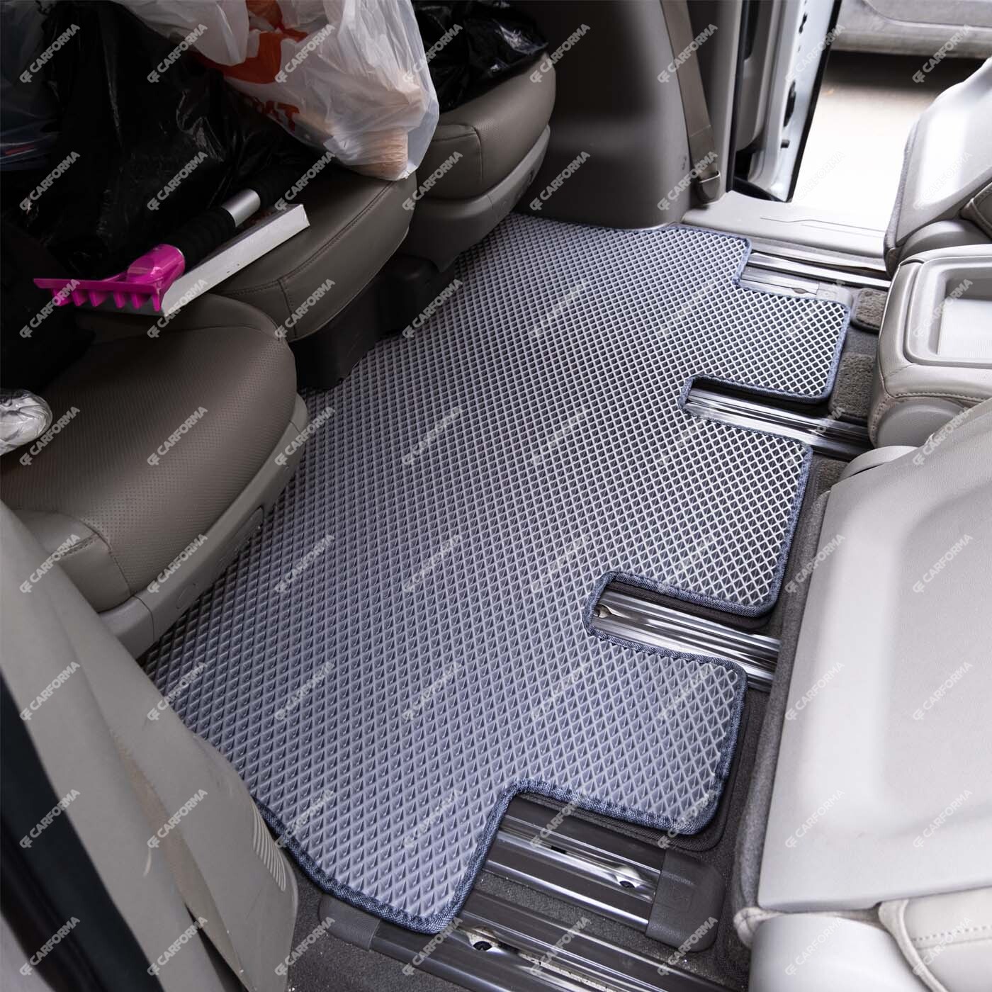 Ворсовые коврики на KIA Carnival III 9 мест и 11 мест 2014&nbsp;-&nbsp;2021 в Казани