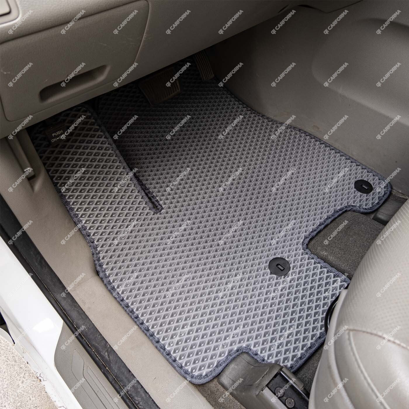 Ворсовые коврики на KIA Carnival III 9 мест и 11 мест 2014&nbsp;-&nbsp;2021 в Казани