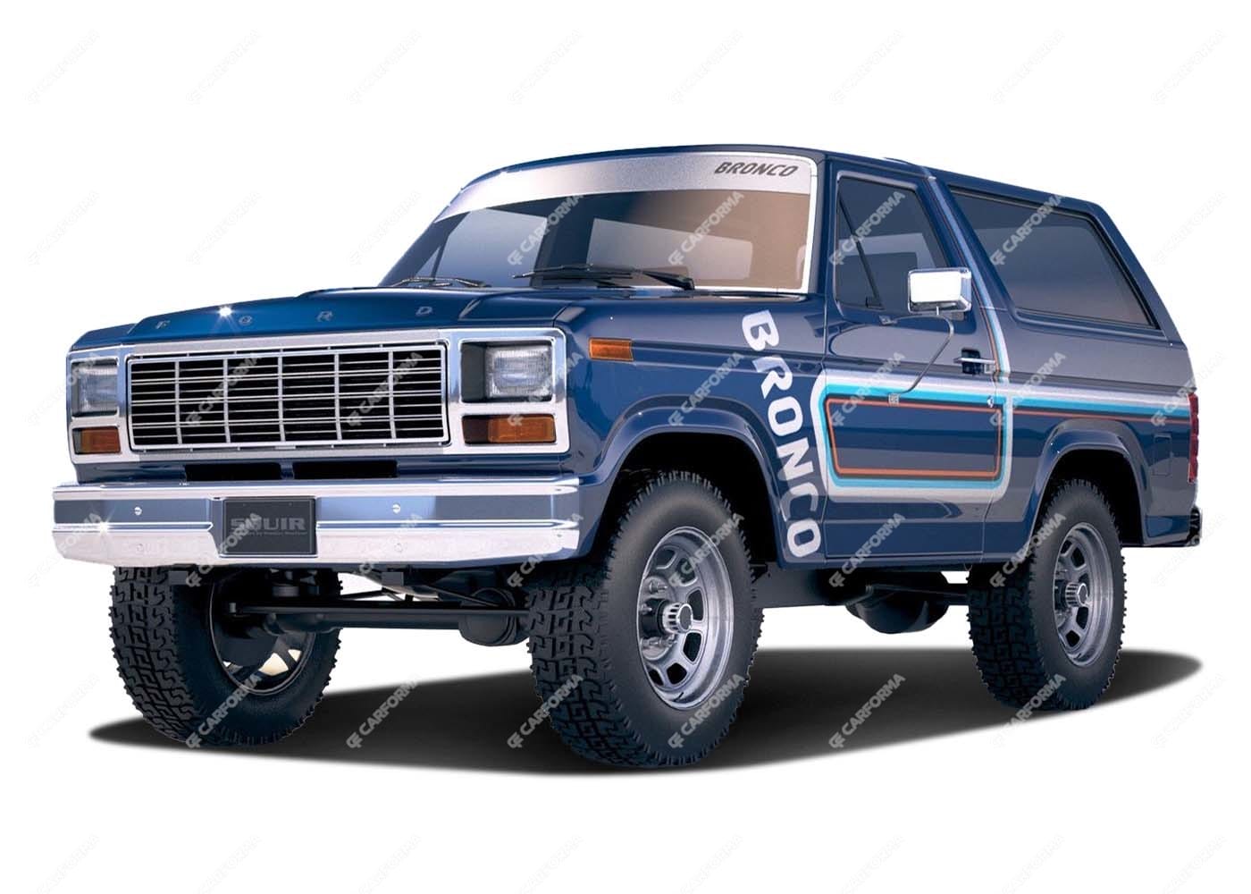 Ворсовые коврики на Ford Bronco 1979 - 1986