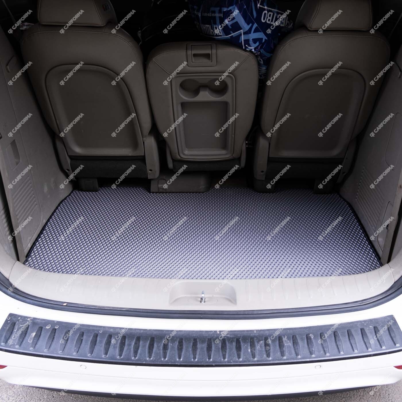 Ворсовые коврики на KIA Carnival III 9 мест и 11 мест 2014&nbsp;-&nbsp;2021 в Казани