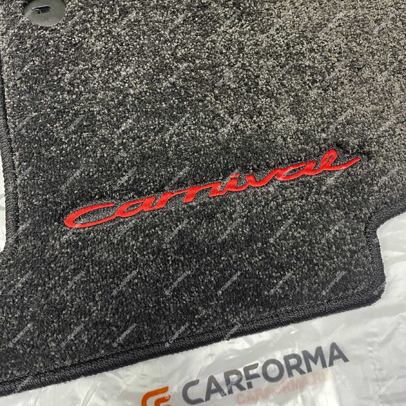 EVA коврики на KIA Carnival IV 7 мест без оттоманок 2020&nbsp;-&nbsp;2025 в Казани