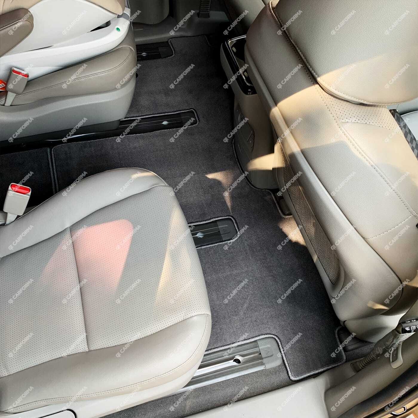 Ворсовые коврики на KIA Carnival III 9 мест и 11 мест 2014&nbsp;-&nbsp;2021 в Казани