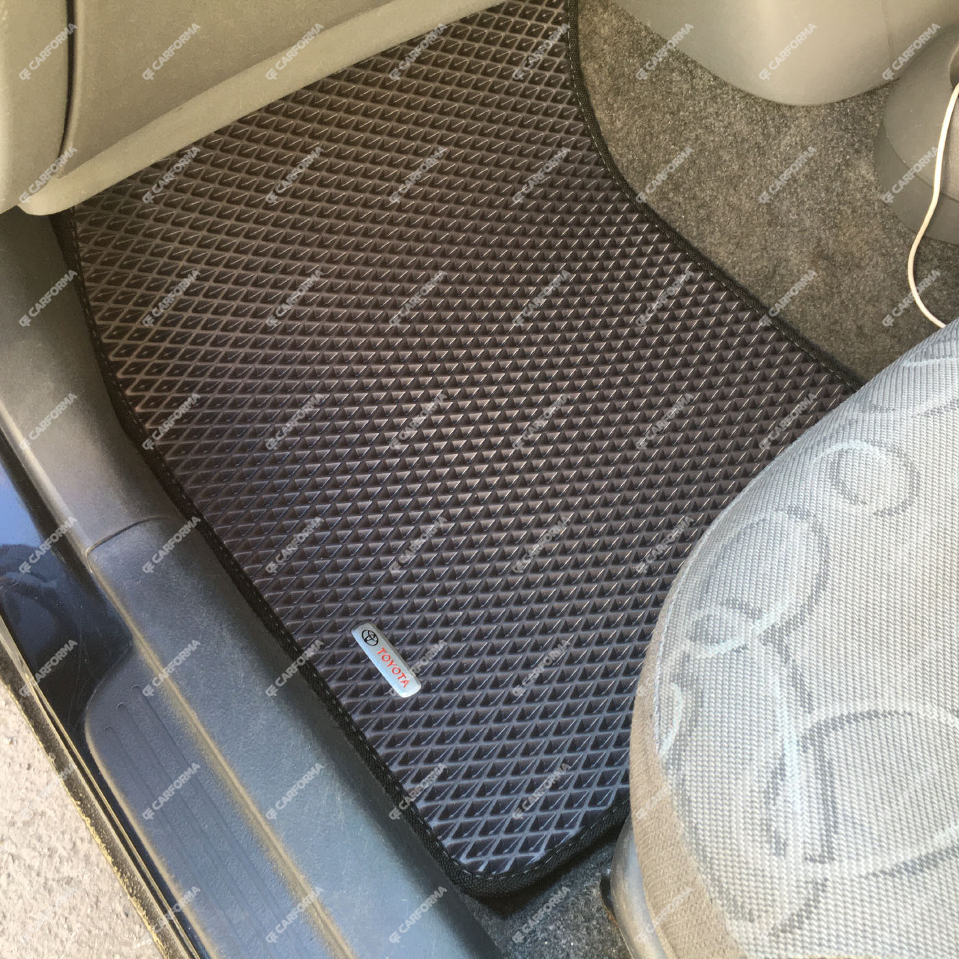 Ворсовые коврики на Toyota Vitz I 1998&nbsp;-&nbsp;2005 в Казани