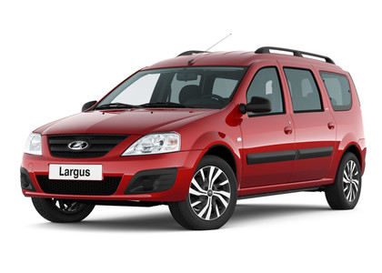Ворсовые коврики на Lada (ВАЗ) Largus 2012 - 2025 в Казани