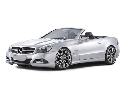 Ворсовые коврики на Mercedes SL (R230) 2001 - 2011 в Казани