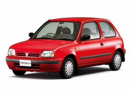 Ворсовые коврики на Nissan March (K11) 1992 - 2002 в Казани