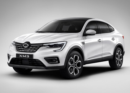 Ворсовые коврики на Renault Samsung XM3 2019 - 2025 в Казани