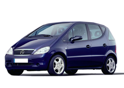 Ворсовые коврики на Mercedes A (W168) 1997 - 2004 в Казани