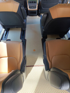 Коврики на KIA Carnival IV 9 мест 2020 - 2025 в Казани Коврики на KIA Carnival IV 9 мест 2020 - 2025 в Казани