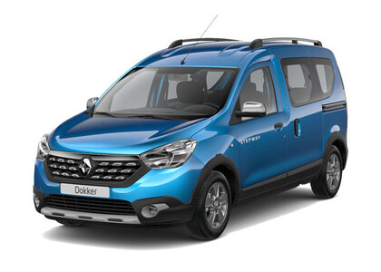 Ворсовые коврики на Renault Dokker Stepway 2018 - 2025 в Казани
