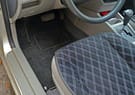 Ворсовые коврики на KIA Cerato I 2004 - 2008 в Казани