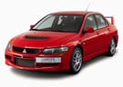 Ворсовые коврики на Mitsubishi Lancer Evolution IX 2005 - 2007 в Казани