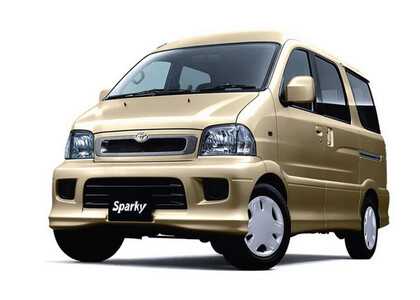 EVA коврики на Toyota Sparky 2000 - 2003 в Казани