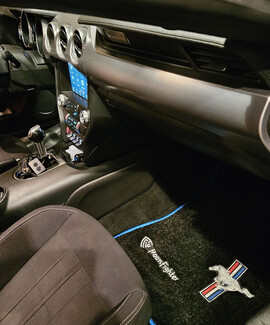 Ворсовые коврики на Ford Mustang VI 2013&nbsp;-&nbsp;2023 в Казани