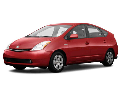 Ворсовые коврики на Toyota Prius (20) 2004 - 2009 в Казани