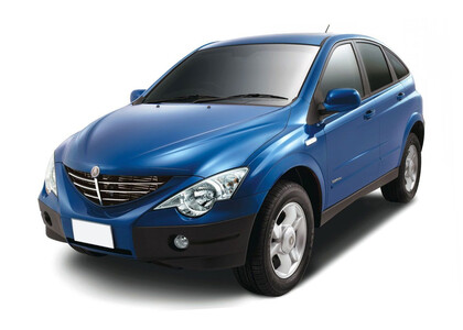 Ворсовые коврики на SsangYong Actyon I 2006 - 2011 в Казани