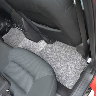 Ворсовые коврики на Mazda CX5 II 2016 - 2025 в Казани