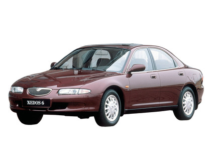 Ворсовые коврики на Mazda Xedos 6 1992 - 2000 в Казани