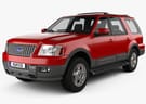Ворсовые коврики на Ford Expedition II 2002 - 2006 в Казани