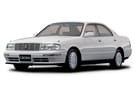 Ворсовые коврики на Toyota Crown (S140) 1991 - 1995 в Казани