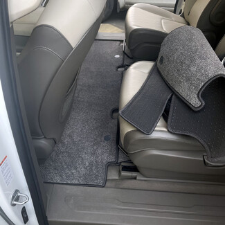 Коврики на KIA Carnival IV 9 мест 2020 - 2025 в Казани Коврики на KIA Carnival IV 9 мест 2020 - 2025 в Казани