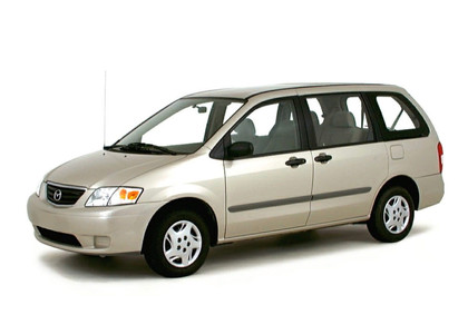 Ворсовые коврики на Mazda MPV II 1999 - 2006 в Казани