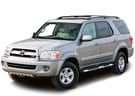 Ворсовые коврики на Toyota Sequoia I 2001 - 2008 в Казани