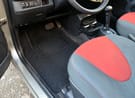 Ворсовые коврики на Nissan Micra (K12) 2003 - 2010 в Казани