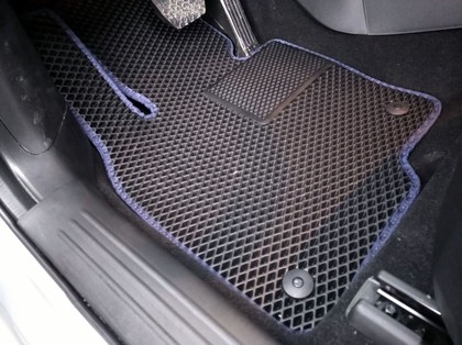 Ворсовые коврики на Mazda CX5 II 2016 - 2025 в Казани