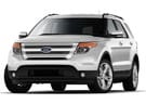 Ворсовые коврики на Ford Explorer V 2010 - 2019 в Казани