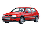 Ворсовые коврики на Volkswagen Golf 3 1991 - 1998 в Казани