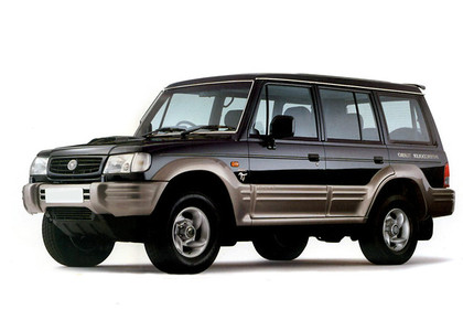 Ворсовые коврики на Hyundai Galloper II 1997 - 2003 в Казани