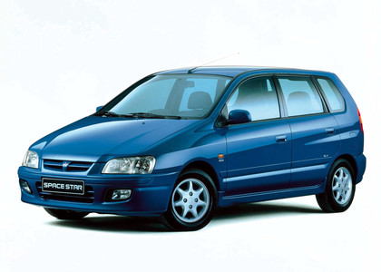Ворсовые коврики на Mitsubishi Space Star 1998 - 2005 в Казани