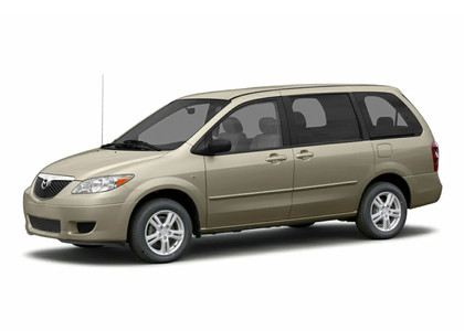 Ворсовые коврики на Mazda MPV II 1999 - 2006 в Казани