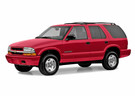 Ворсовые коврики на Chevrolet Blazer 1994 - 2005 в Казани