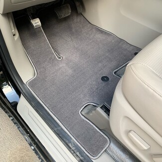 Ворсовые коврики на KIA Carnival III 9 мест и 11 мест 2014 - 2021 в Казани Ворсовые коврики на KIA Carnival III 9 мест и 11 мест 2014 - 2021 в Казани