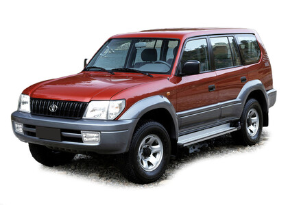 EVA коврики на Toyota Land Cruiser Prado 95 1996 - 2002 в Казани